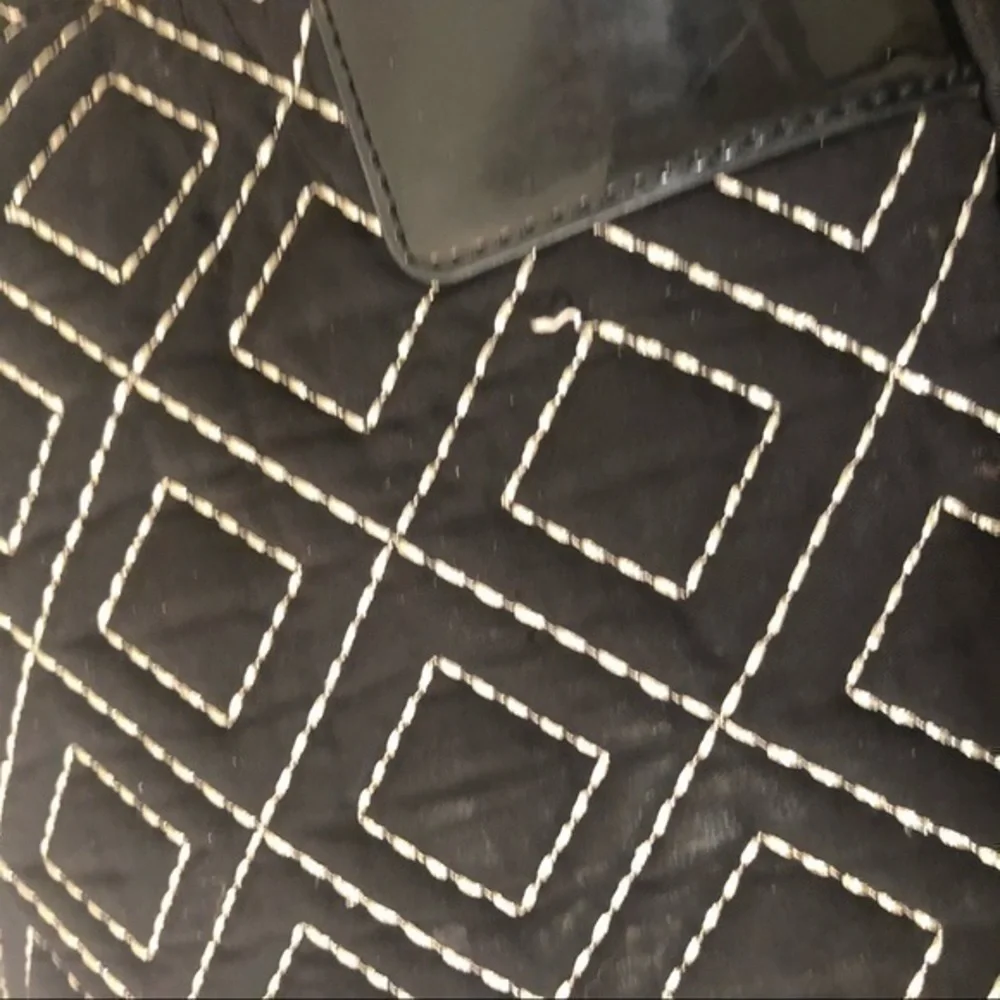 Tory Burch quilted tote bag nylon